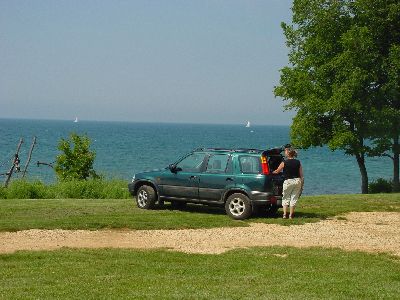 am Hafen bei Savudria ....