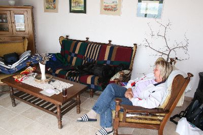 unserer Wohnzimmer mit allem drum und dran .....